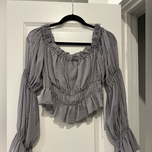 Tularosa White Sands Top in Gray - Picture 5 of 13